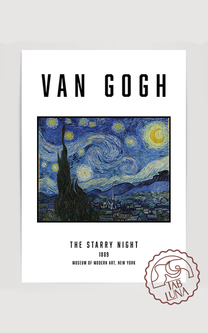 Van Gogh The Starry Night Poster