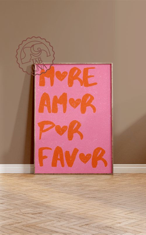 Mor Amor Por Favor Poster