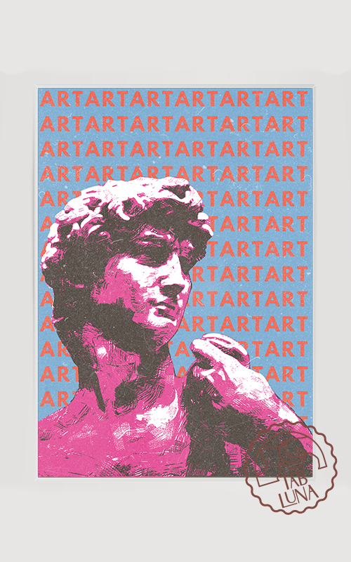 David’in Pop Art Yansıması Poster