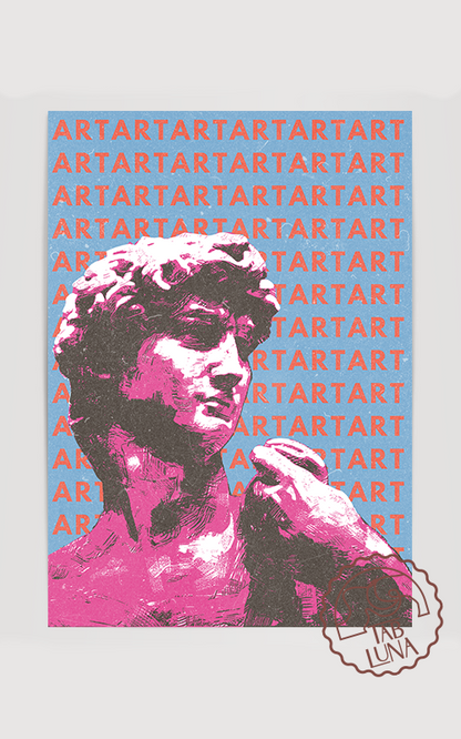 David’in Pop Art Yansıması Poster