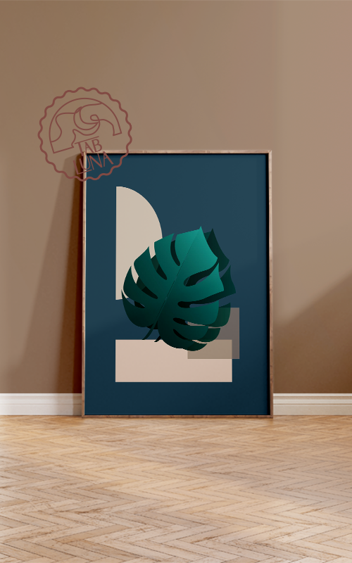 Minimalist Flower No:3 Poster