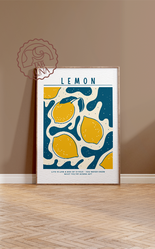 Limon Deseni Poster