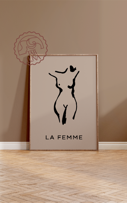 La Femme: Zarif Siluet Poster