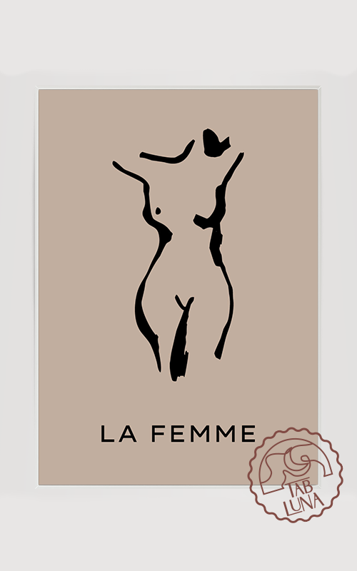 La Femme: Zarif Siluet Poster