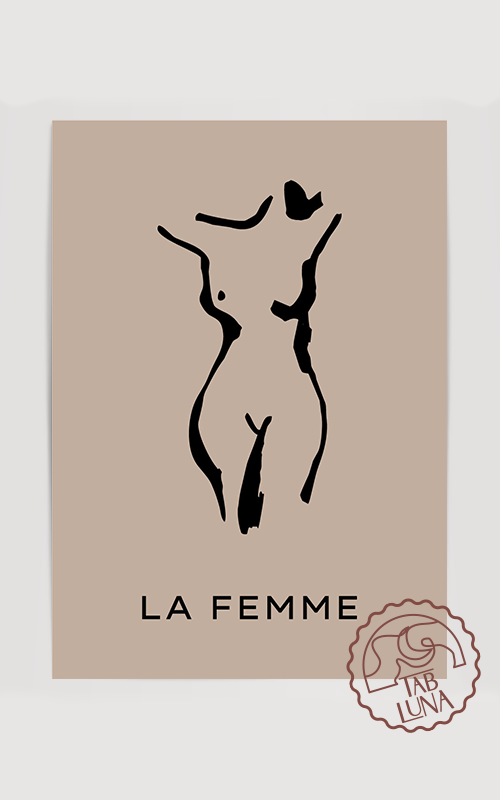 La Femme: Zarif Siluet Poster